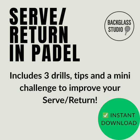 Serve/ return in Padel: Practice Drills and Tips PDF