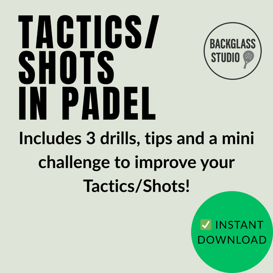 Tactics/ Shots in Padel: Practice Drills and Tips PDF