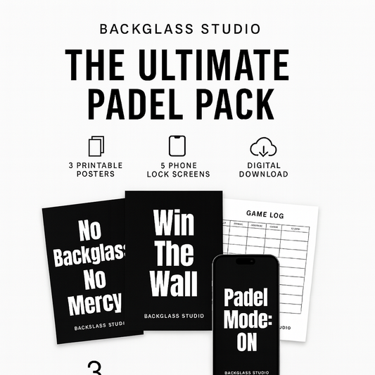 Padel Essentials Pack – Posters, Lock Screens & Match Log