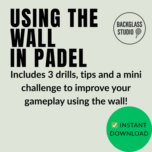 Using the wall in Padel: Practice Drills and Tips PDF